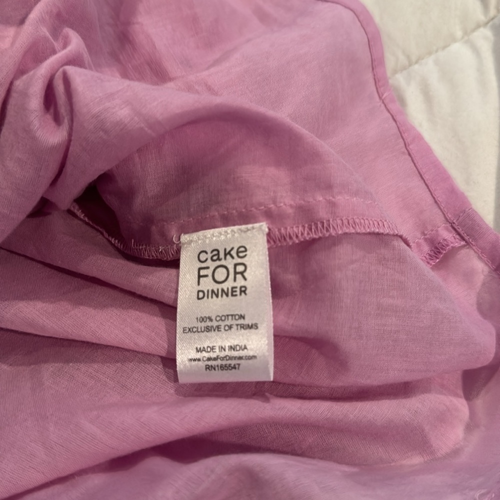 Cake for dinner purple eyelet dress - Picture 10 of 11